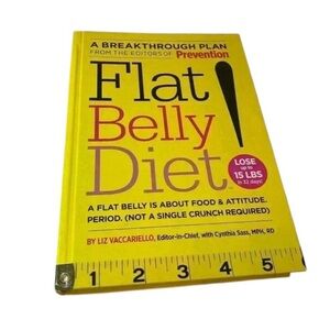 “FLAT BELLY DIET” Hardcover Book by Liz Vaccariello with Cynthia Sass